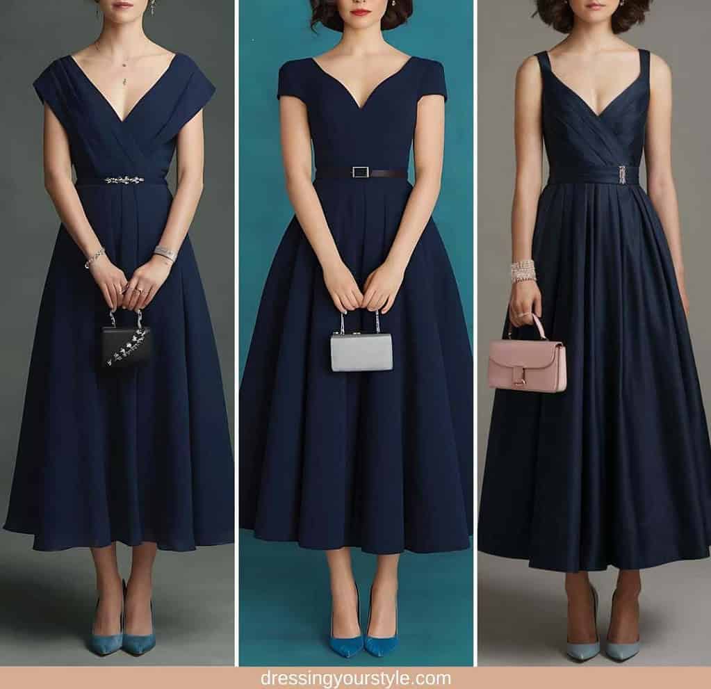 Fab Purse and Shoe Colors for Navy Dresses Dressing Your Style