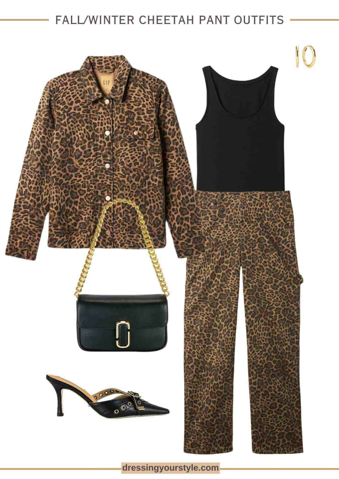 Cheetah Print Pants main image 1