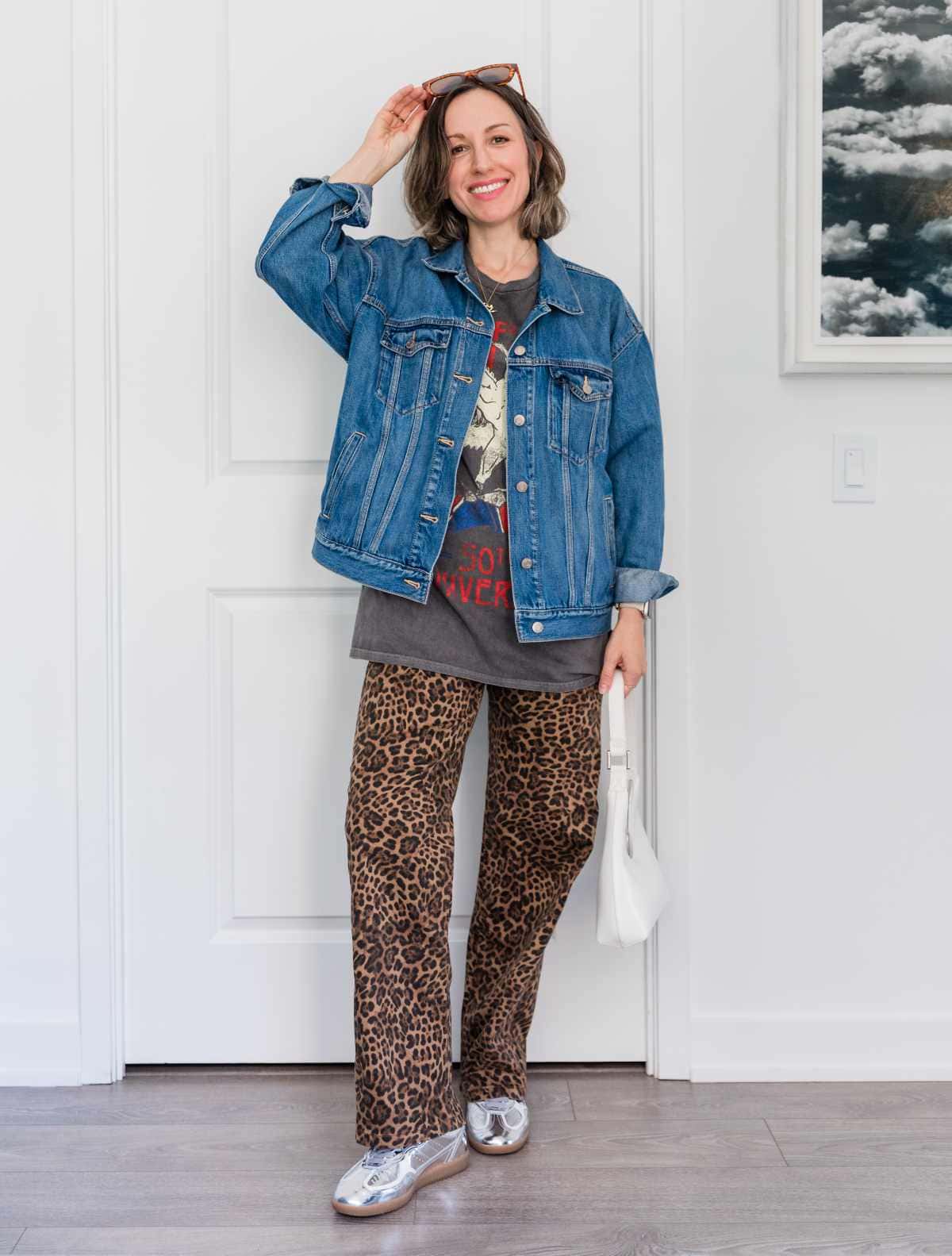 Chill Cheetah Pant Set Tall Friendly